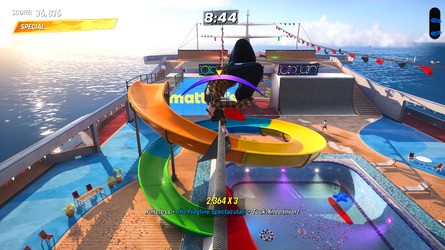 Skater Pro 3 + 4 di Tony Hawk: Walkthrough della nave da crociera - Tutti i gol del parco e oggetti da collezione 12