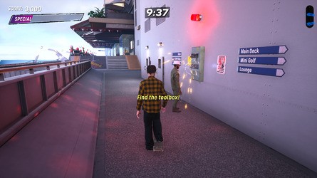 Tony Hawk's Pro Skater 3 + 4: Cruise Ship Walkthrough - Tutti i gol del parco e oggetti da collezione 13