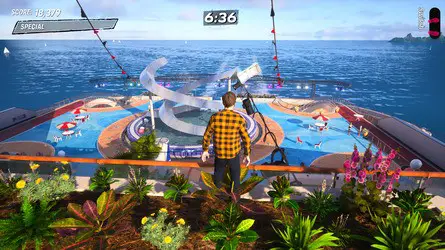 Tony Hawk's Pro Skater 3 + 4: Cruise Ship Walkthrough - Tutti gli obiettivi del parco e oggetti da collezione 30