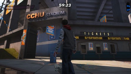 Tony Hawk's Pro Skater 3 + 4: College Walkthrough - Tutti i gol del parco e oggetti da collezione 36