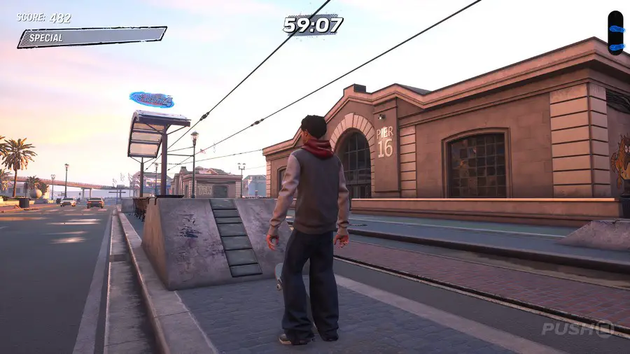 Tony Hawk's Pro Skater 3 + 4: San Francisco Walkthrough - Tutti gli obiettivi del parco e oggetti da collezione 50
