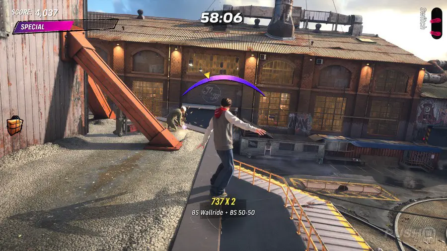Tony Hawk's Pro Skater 3 + 4: Walkththrough del cantiere - Tutti i gol del parco e oggetti da collezione 33