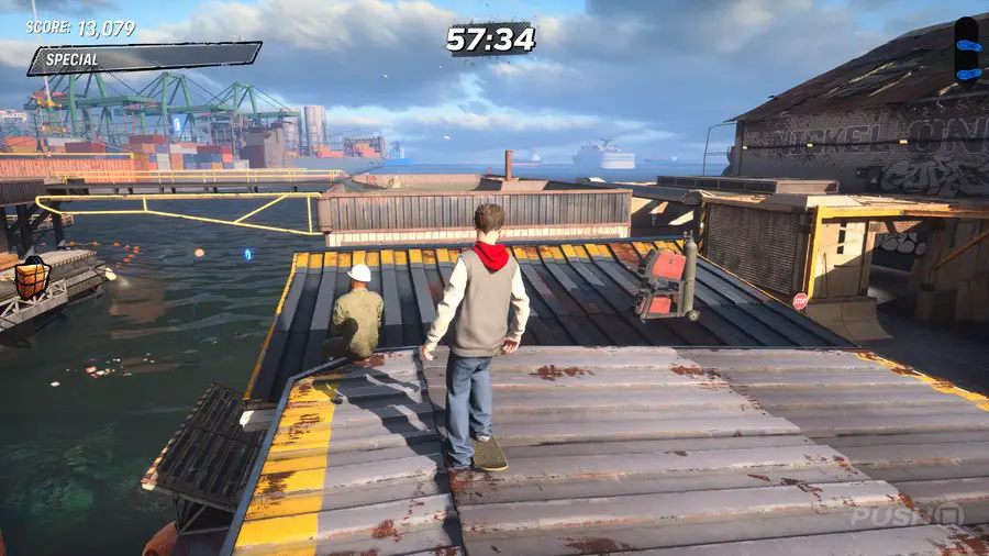 Tony Hawk's Pro Skater 3 + 4: Walkththrough del cantiere - All Park Gold e Collectibles 36
