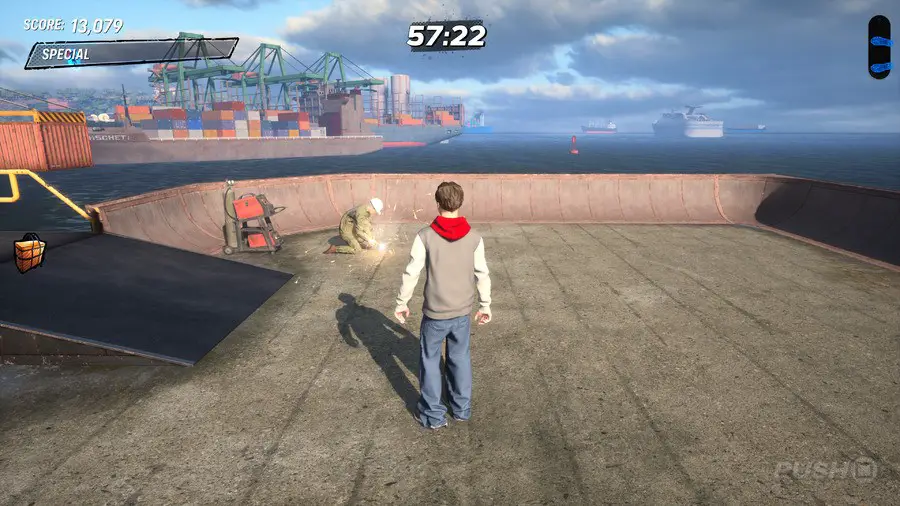 Tony Hawk's Pro Skater 3 + 4: Walkthrough del cantiere - Tutti i gol del parco e oggetti da collezione 37