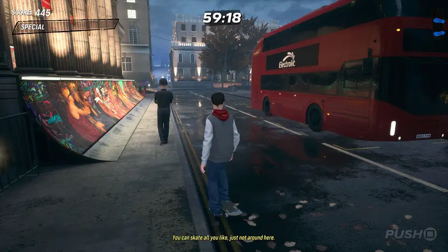 Tony Hawk's Pro Skater 3 + 4: London Walkthrough - All Park Gold and Collectibles 19