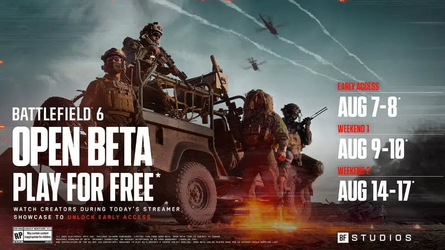 Battlefield 6 beta: tutti gli orari di inizio e come ottenere la guida di accesso precoce 2