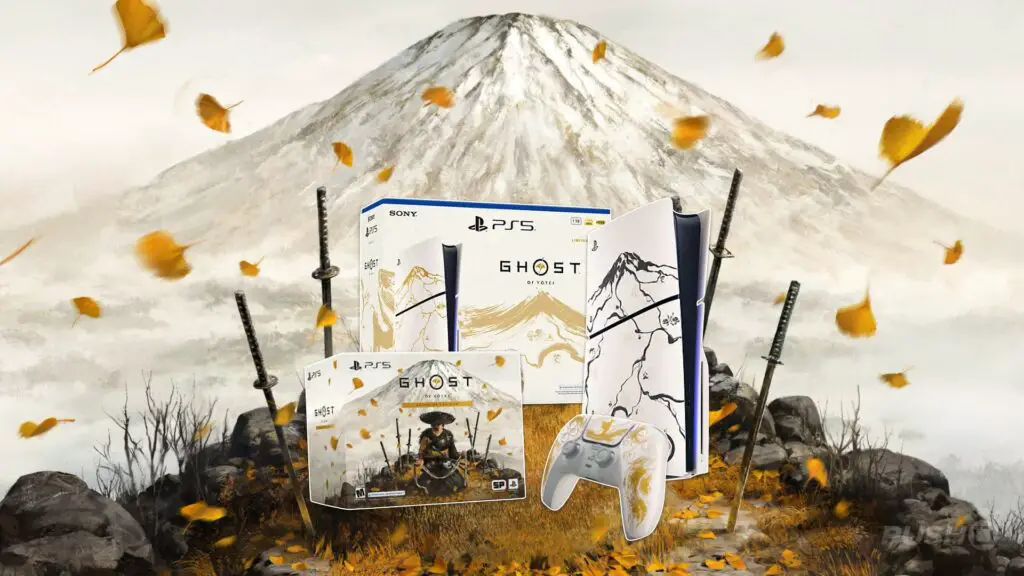 Console Ghost of Yotei PS5, accessori disponibili per preordinare in questo momento