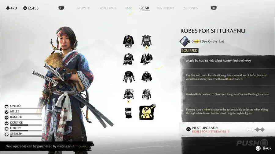 Ghost of Yotei: tutti i set di armature e come farli guidare 32