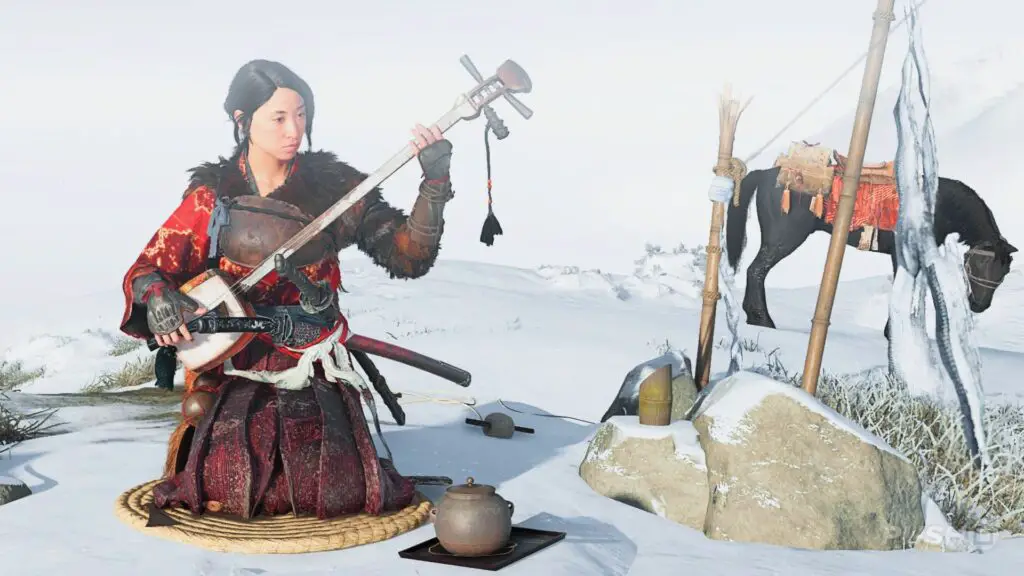 Ghost of Yotei: tutte le canzoni di Shamisen e come ottenerle