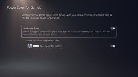 Tutti i giochi PS5 con supporto per il risparmio energetico 3