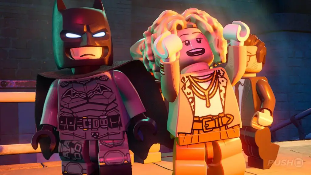 LEGO Batman: Legacy of the Dark Knight: Carmine Falcone Soluzione - Palle da discoteca, cache WayneTech, mattoncini rossi