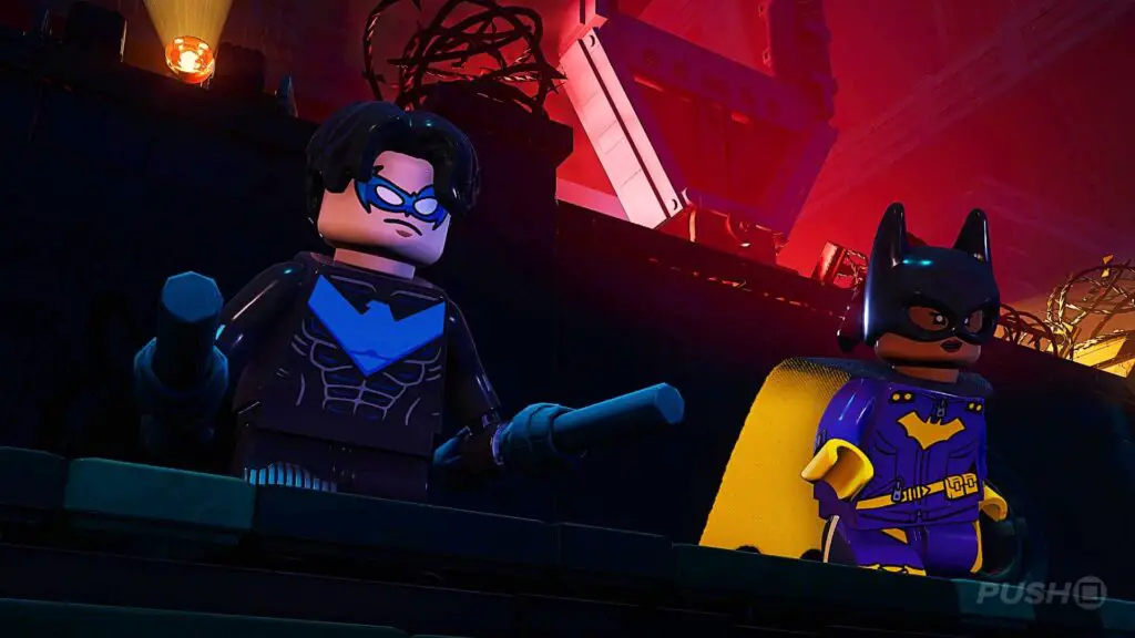 LEGO Batman: Legacy of the Dark Knight: The League of Shadows Returns Soluzione: banner della lega, cache WayneTech, mattoncini rossi LEGO Batman: Legacy of the Dark Knight: The League of Shadows Returns Soluzione: banner della lega, cache WayneTech, mattoncini rossi